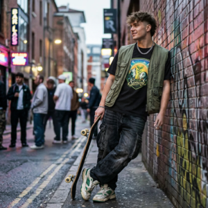 koszulka streetwear SPRING DWA WILKI - BBS Brand